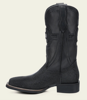 Cuadra CC221 MN Stingray Embroidery & Laser & Woven Square Toe