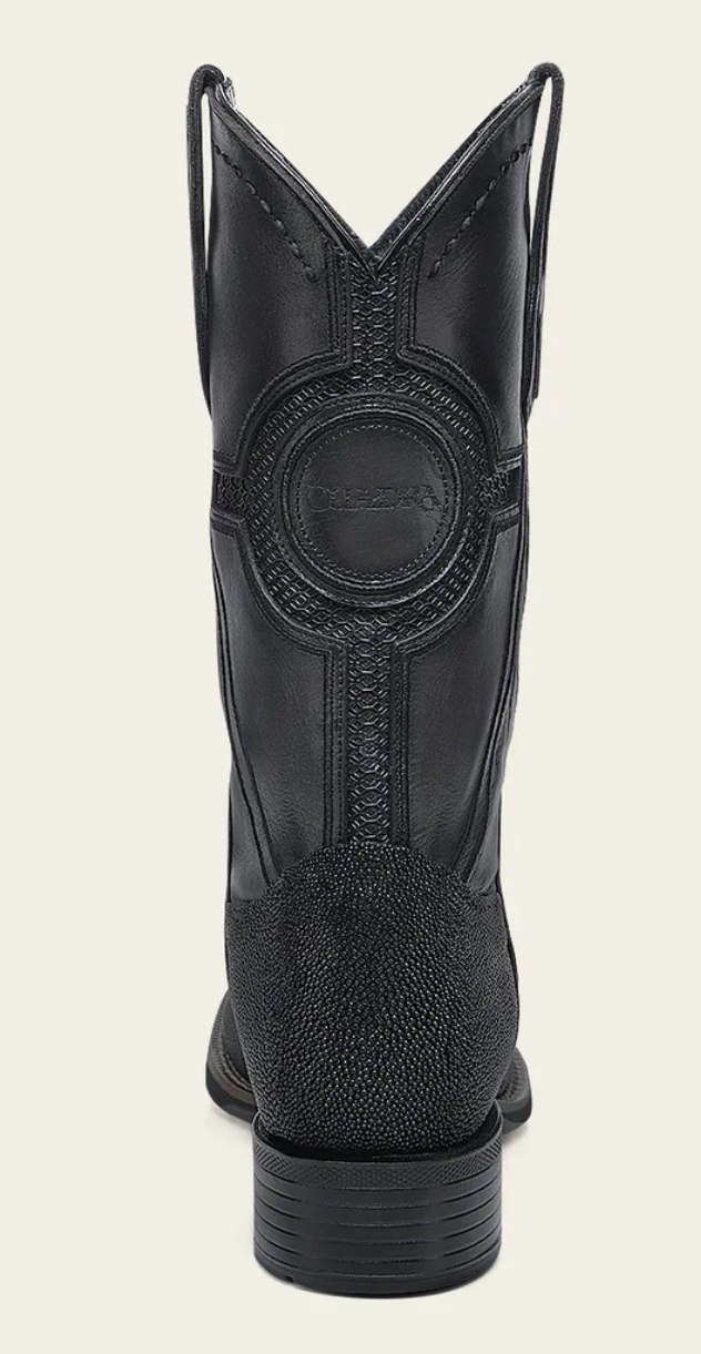 Cuadra CC221 MN Stingray Embroidery & Laser & Woven Square Toe