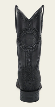 Cuadra CC221 MN Stingray Embroidery & Laser & Woven Square Toe