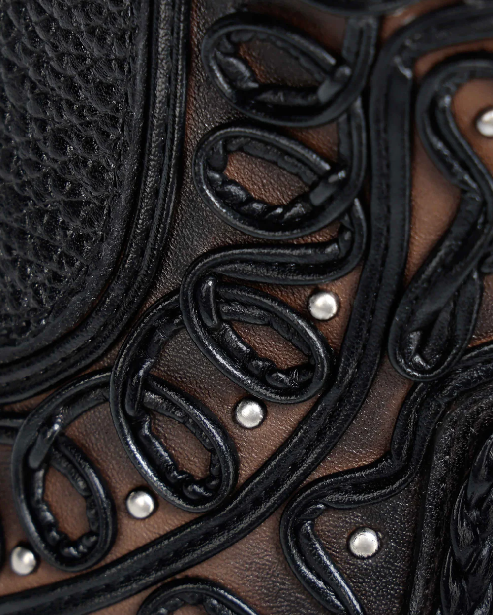 Cuadra CC240 LD Zipper & Studs Round Toe