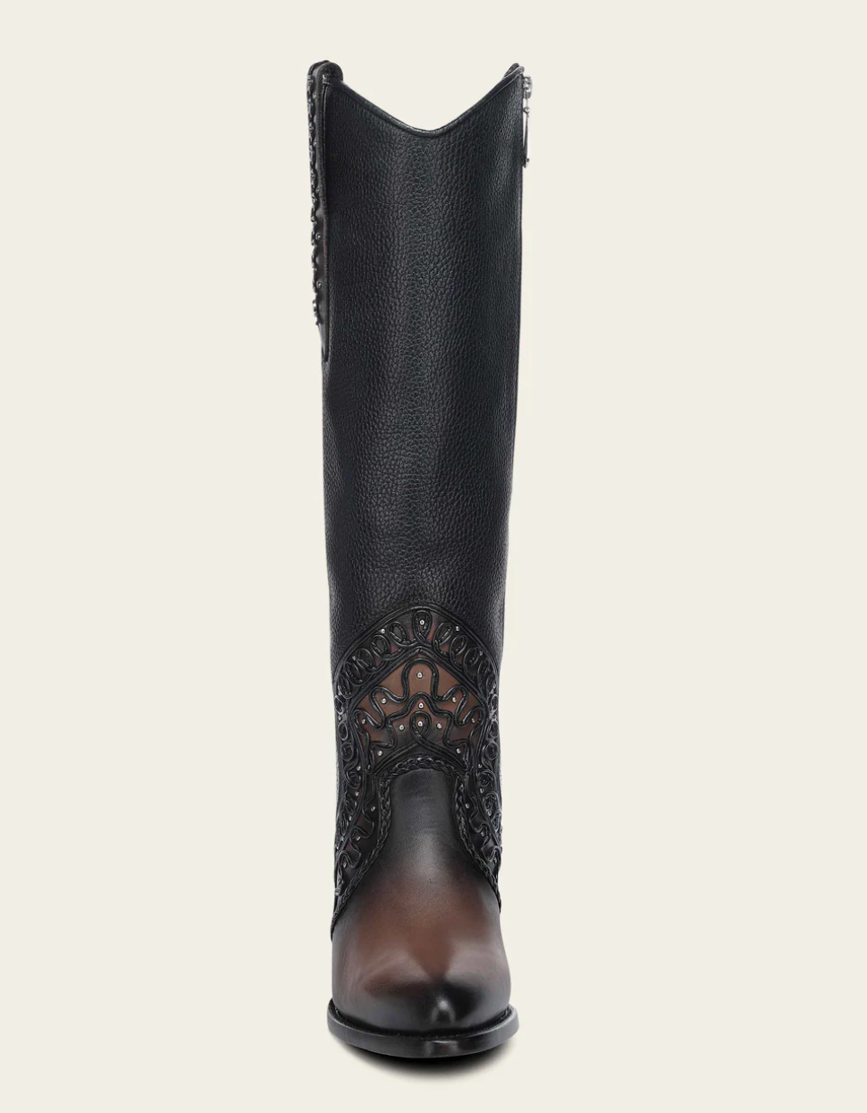 Cuadra CC240 LD Zipper & Studs Round Toe