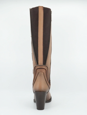 Cuadra CC241 LD Laser & Embroidery & Studs & Zipper Round Toe