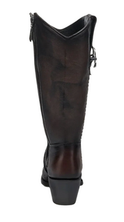 Cuadra CC243 LD Python Laser & Embroidery & Studs Pointed Toe