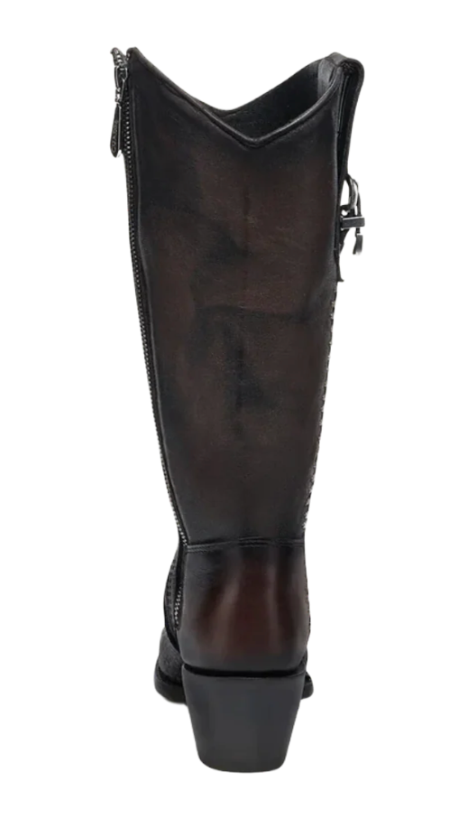 Cuadra CC243 LD Python Laser & Embroidery & Studs Pointed Toe