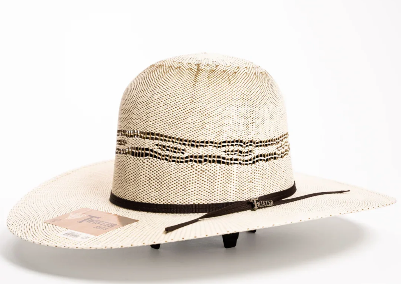 Twister T71623 Bangora Open Crown Straw Hat