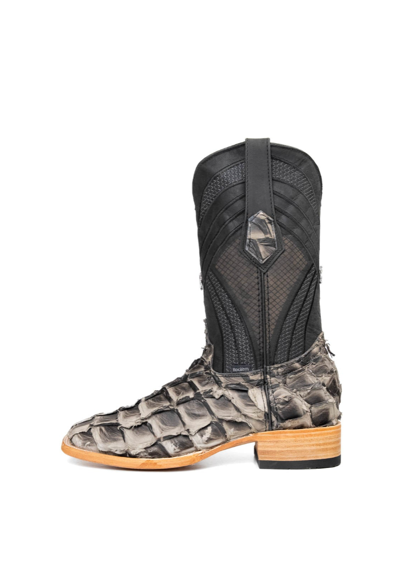 Monroe Pirarucu Square Toe Cowboy Boot