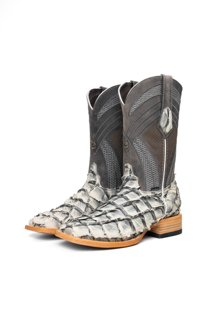 Monroe Pirarucu Square Toe Cowboy Boot