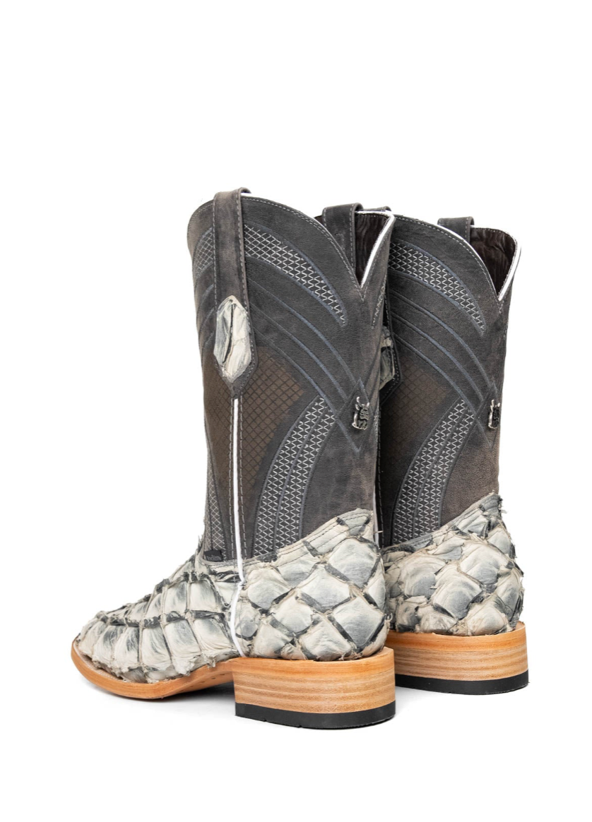 Monroe Pirarucu Square Toe Cowboy Boot