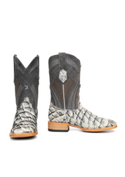 Monroe Pirarucu Square Toe Cowboy Boot