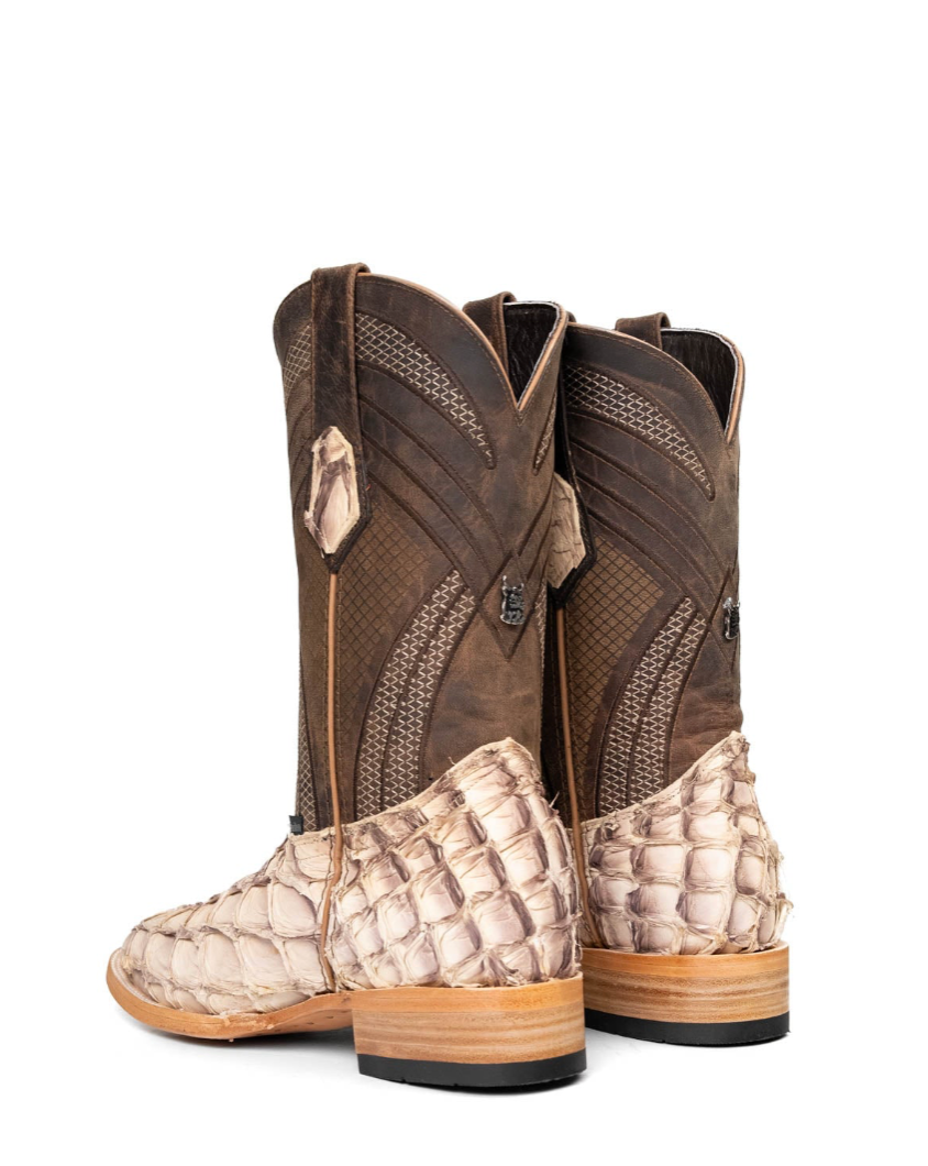 Monroe Pirarucu Square Toe Cowboy Boot