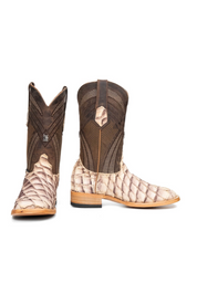 Monroe Pirarucu Square Toe Cowboy Boot