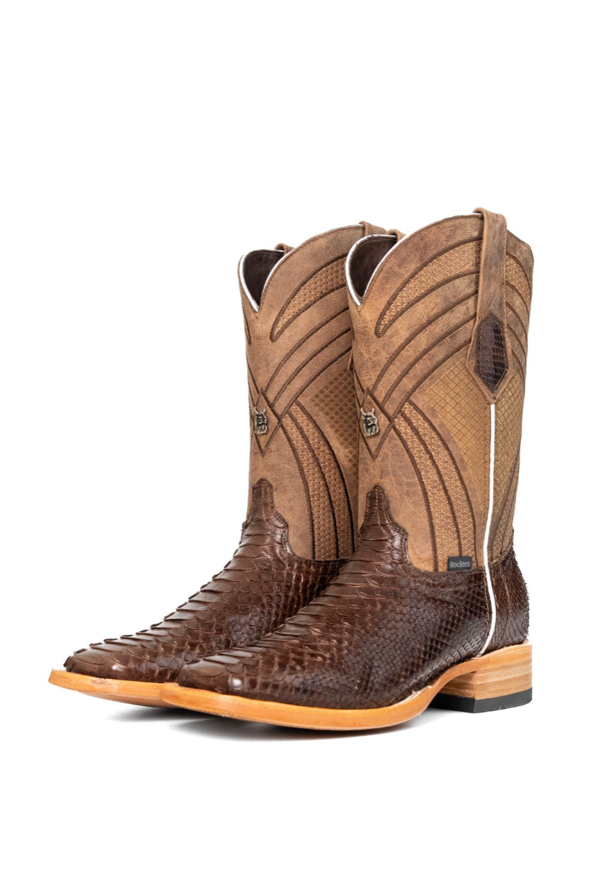 Monroe Python Square Toe Cowboy Boot