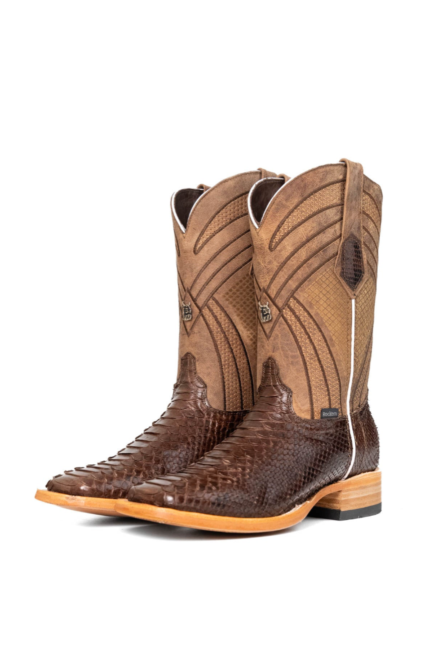 Monroe Python Square Toe Cowboy Boot