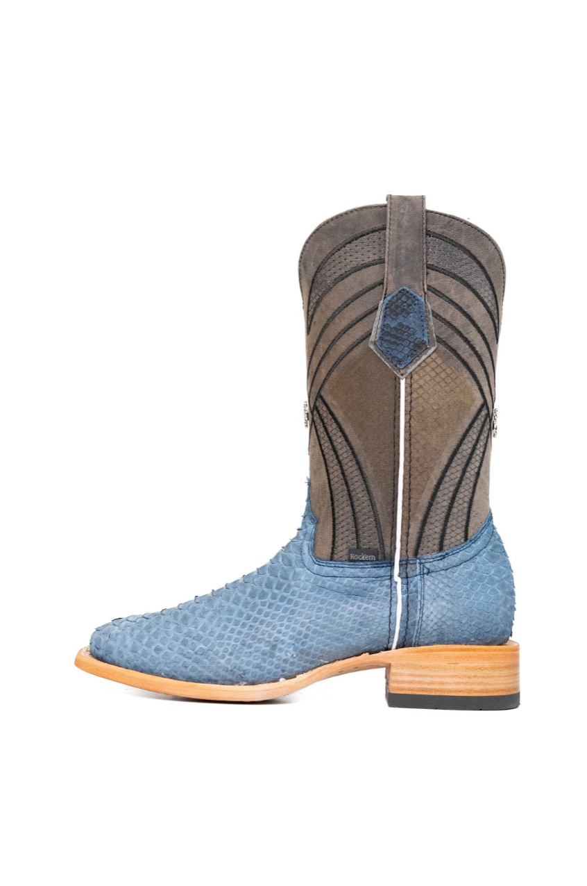 Monroe Python Square Toe Cowboy Boot