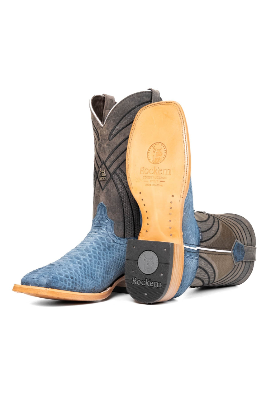 Monroe Python Square Toe Cowboy Boot