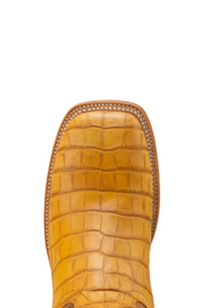 Monroe American Alligator Belly Square Toe Cowboy Boot