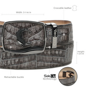 Cuadra BC481 Men's Exotic Caiman Cowboy Belt