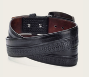 Cuadra BC201 MN Black Stitching Belt