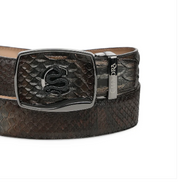 Cuadra BC498 Men's Python Woven Belt