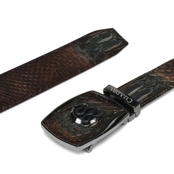 Cuadra BC498 Men's Python Woven Belt