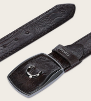 Cuadra BC439 Ostrich Lag Stitching Belt