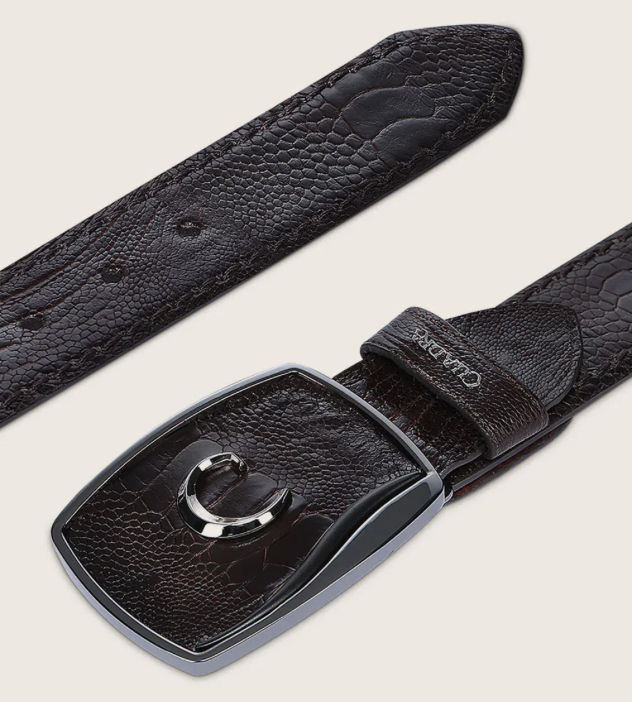 Cuadra BC439 Ostrich Lag Stitching Belt