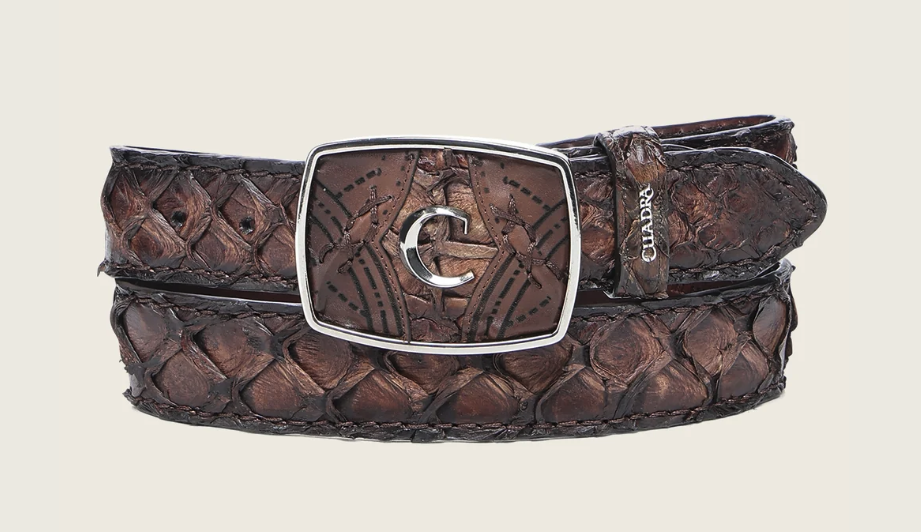 Cuadra BC391 Pirarucu Men's Belt