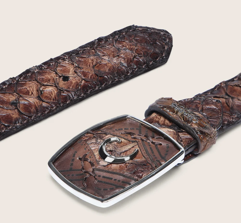 Cuadra BC391 Pirarucu Men's Belt