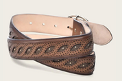 Cuadra BC331 LD Maple Lazer & Studs Belt