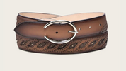 Cuadra BC331 LD Maple Lazer & Studs Belt