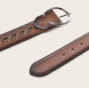 Cuadra BC331 LD Maple Lazer & Studs Belt