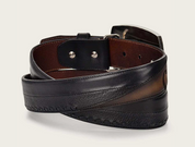 Cuadra BC244 MN Tobacco Laser & Woven Belt