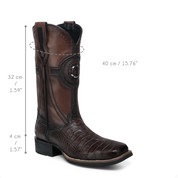 Cuadra CC202 Aligator Exotic Square Toe Cowboy Boot