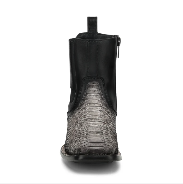Cuadra CC282 Python Exotic Square Toe Ankle Boot