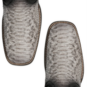 Cuadra CC282 Python Exotic Square Toe Ankle Boot