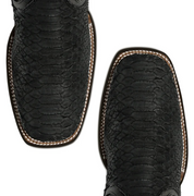 Cuadra CC285 Python Exotic Square Toe Ankle Boot