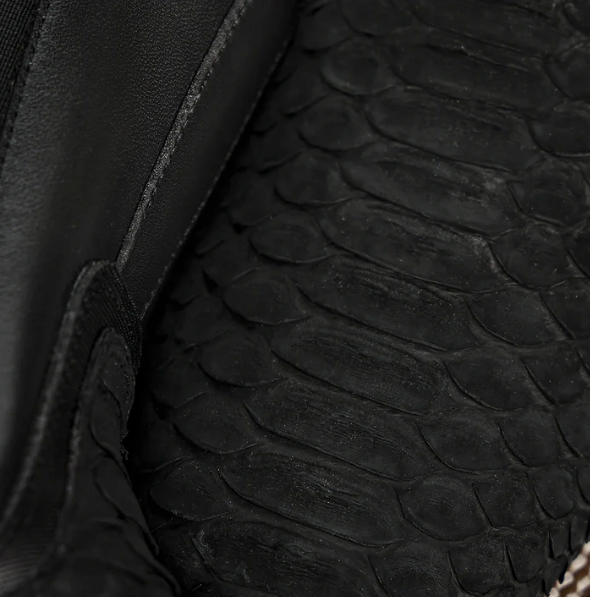 Cuadra CC285 Python Exotic Square Toe Ankle Boot