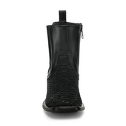 Cuadra CC285 Python Exotic Square Toe Ankle Boot
