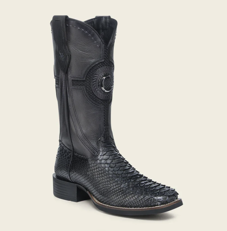 Cuadra CC288 Python Exotic Square Toe Cowboy Boot