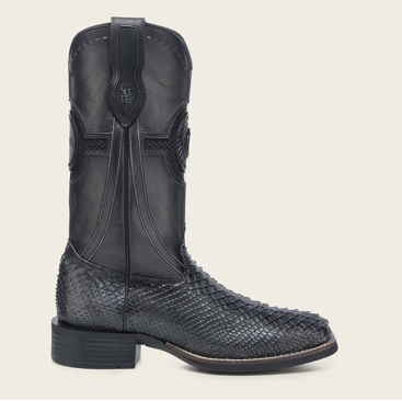 Cuadra CC288 Python Exotic Square Toe Cowboy Boot