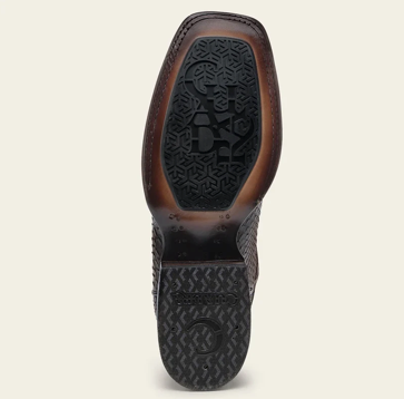 Cuadra CC288 Python Exotic Square Toe Cowboy Boot