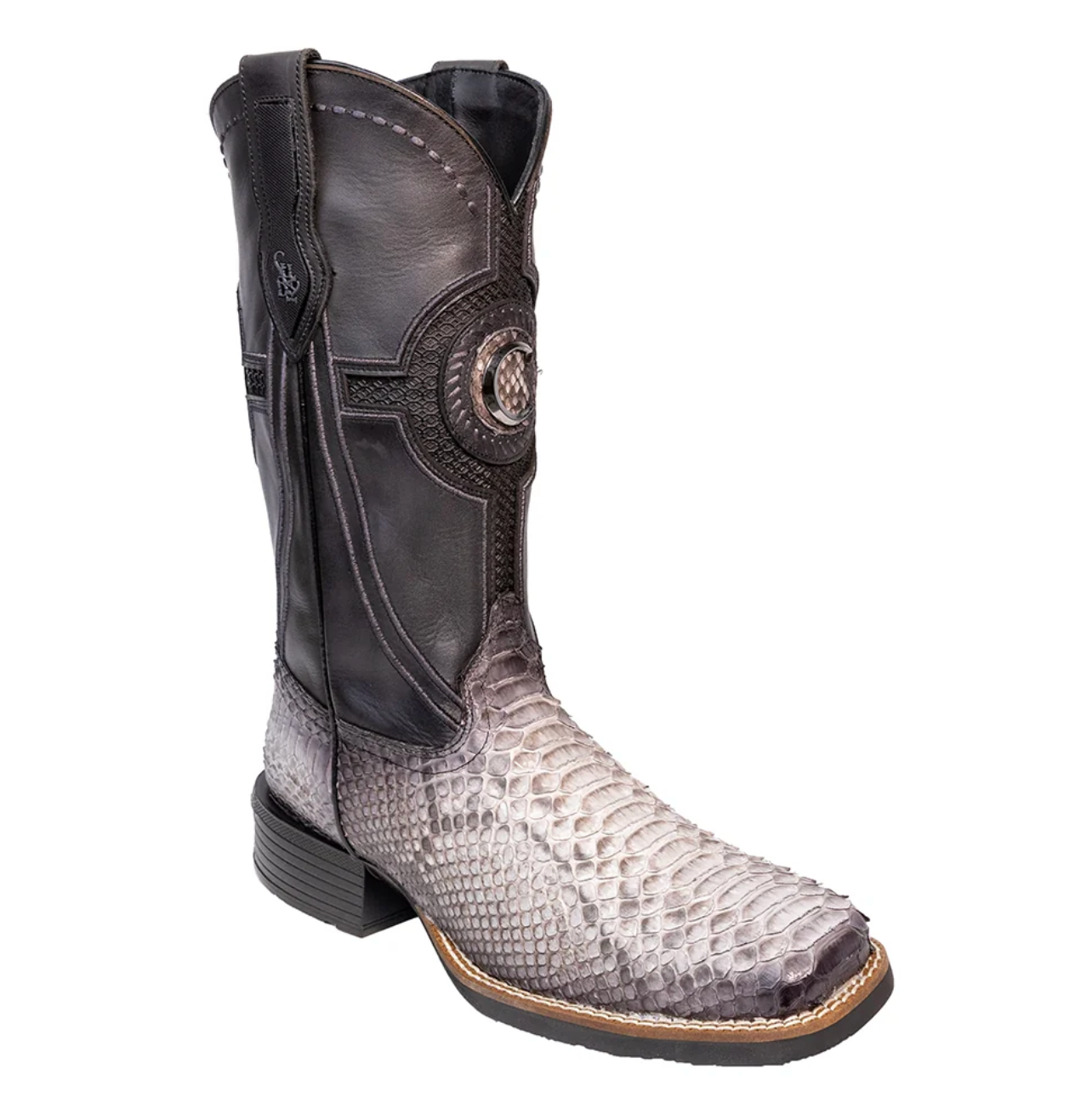 Cuadra CC289 Python Exotic Square Toe Cowboy Boot