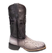 Cuadra CC289 Python Exotic Square Toe Cowboy Boot
