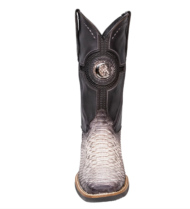 Cuadra CC289 Python Exotic Square Toe Cowboy Boot