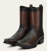 Cuadra CC296 Python Exotic Narrow Toe Cowboy Boot