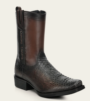 Cuadra CC296 Python Exotic Narrow Toe Cowboy Boot
