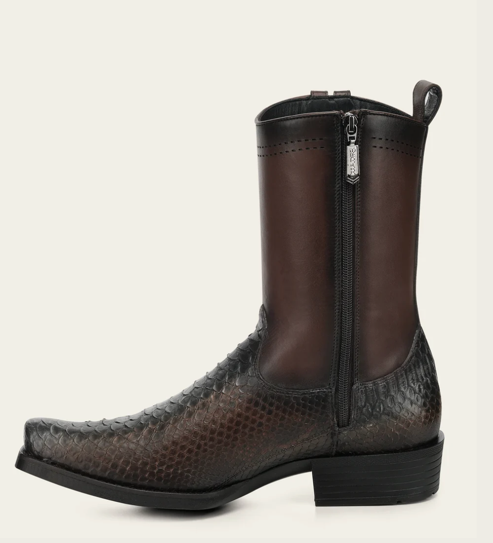 Cuadra CC296 Python Exotic Narrow Toe Cowboy Boot