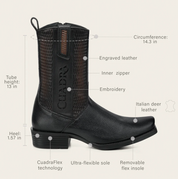 Cuadra CC297 Men's Narrow Toe Ankle Boot