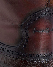 Cuadra FC958 MN Caiman Zipper Round Toe