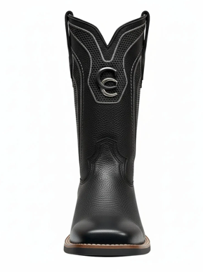 Cuadra CC224 MN Deer Embroidery & Studs Square Toe